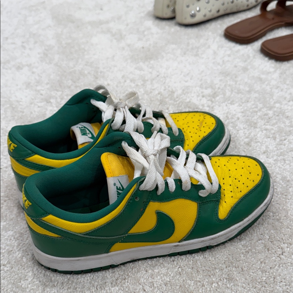Nike Vibrant Green and Yellow Sneakers